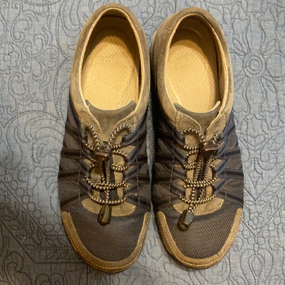 Dan ski blue walking shoe